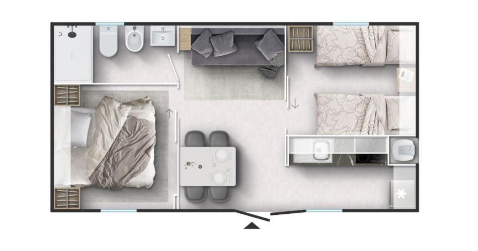 Hotel Park E Mobil Home Sottomarina Eksteriør billede